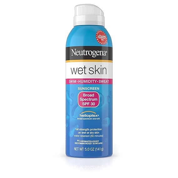 Neutrogen Wet Skin Sunscreen Spray Broad Spectrum SPF 30