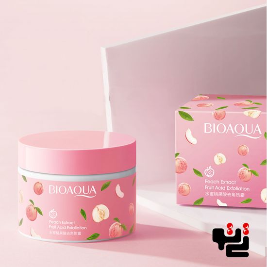 Bioaqua Peach Extract Fruit Acid Exfoliating Face Gel Cream 140g