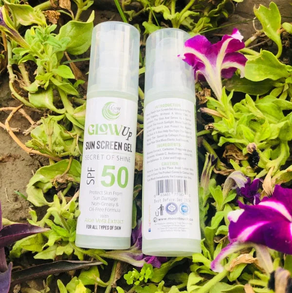 Glow Up Sunscreen Gel SPF 50- 50ml