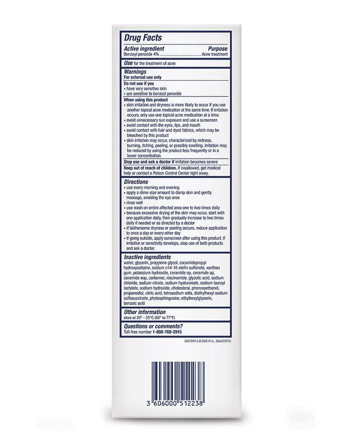 CeraVe- Acne Foaming Cream Cleanser 100ml